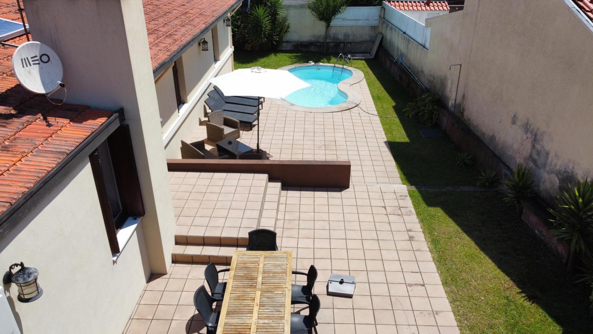 Casa Na Praia - Com Piscina 에스모리츠 외부 사진